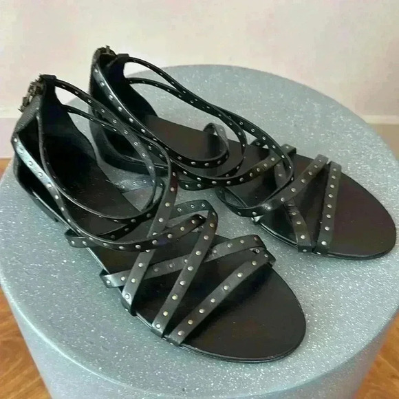 JCrew Made in Italy Leather Gladiator Sandal - Picture 2 of 5